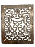 Vintage/Antique Cast Iron Register 9.75” x 11.75”