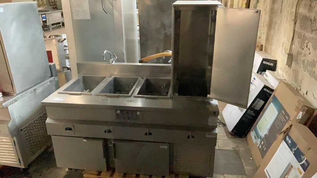 1 1 Costco Hot Dog Steamer Stand made by H & K
