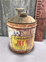 Champlin HI-V-I Motor Oil 5 gal  can