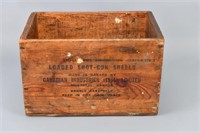 Canadian  Wooden Crate