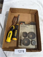Black & Decker 5pc. Hole Saws & Wood Tools