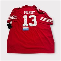 Brock Purdy Signed Authentic NFL 49ers Jersey +COA