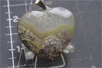 Java Moss Agate/scenic Moss Agate Necklace/pendant