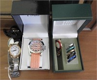 Lot #3573 - (6) Watches in various designs by: