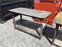HD 30'x57" Welding Shop Table w/Shelf