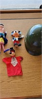 Stan Laurel Mickey Mouse Placo toy helmet etc