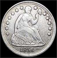1856 Seated Liberty Half Dime NEARLY UNCIRCULATED