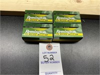 4 Boxes Remington 22 LR Golden Bullet Ammo