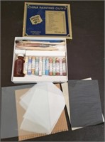 Vintage China Painting Kit