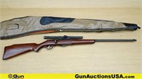 SAVAGE 4M .22 WMR Rifle. Very Good. 24" Barrel. Sh