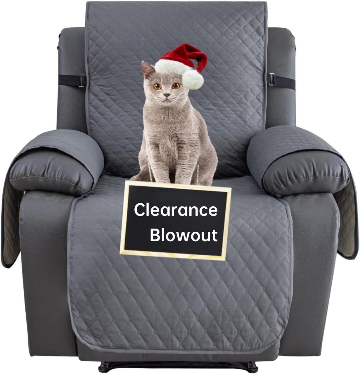 Nonslip recliner chair covers