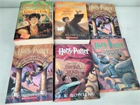 Harry Potter paperback books