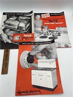 Vintage Monarch stove brochures