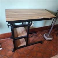 Adjustable Height Table / Desk on Casters