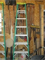 8' Fiberglass Wener Step Ladder