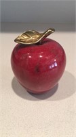 Marble Apple Paperweight