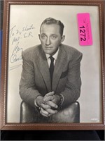 SIGNED BING CROSBY PHOTO / PICTURE