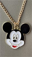 New Mickey Mouse necklace 18-20 inches long