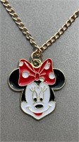 New Minnie Mouse necklace 18-20 inches long