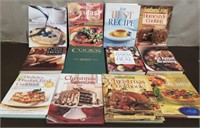 Lot of 12 Cookbooks