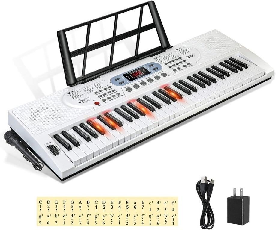 Hricane Keyboard Piano Lighted Keys