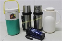 2 Stainless Steel Thermos`s & More