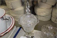 CRYSTAL JAR W LID