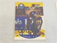 1990 Robert Ray Autographed Hocky Card