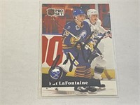 1991 Pat LaFontaine Autographed Hocky Card