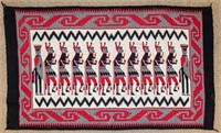 Vintage Navajo Yei Blanket