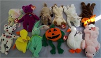 T - LOT OF TY COLLECTIBLE ANIMALS (P87)