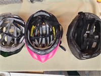 4 Bicycle Helmets, size small Medium