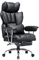 Efomao Desk Office Chair 400LBS, Big High Back PU