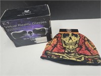 Virtual Reality Goggles, Printed Beanie