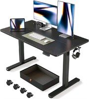 FEZIBO Standing Desk with Drawer, Adjustable Heigh