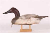 Canvasback Hen Duck Decoy by Gus Moak of Tustin,