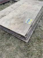 Various Thicknesses - Plywood 4x8 Sheets