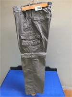 BC Clothing Cargo Pants w/Zip Off Legs Med