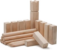 Yonxuleo Kubb Yard Game Set, Giant 3.5In Kubb Toss