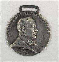 UNITED STATES STEEL CORP STERLING SILVER MEDAL