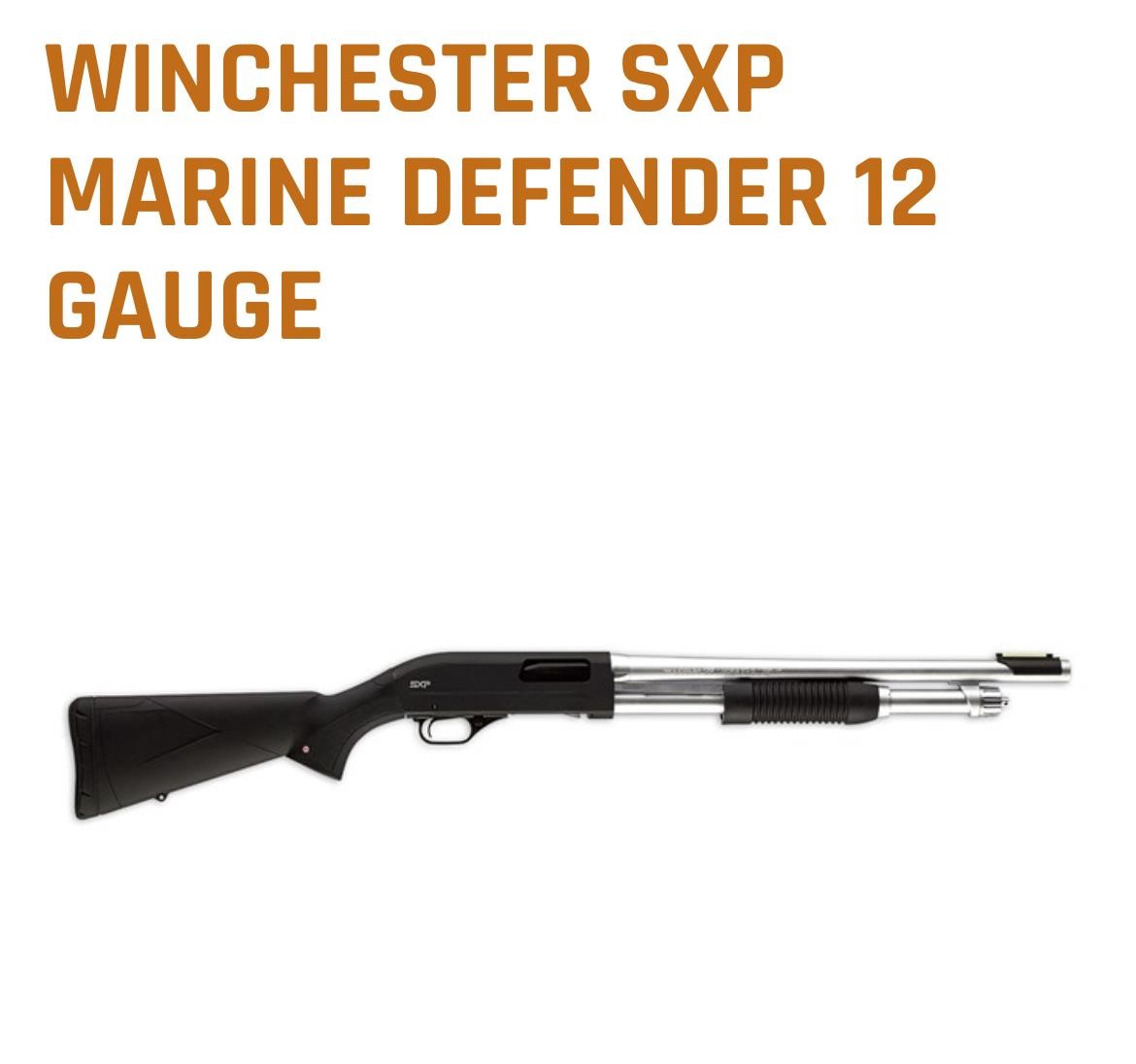 Winchester Marine Defender 12 Gauge MSRP $446.00