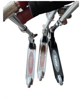 Three Razor Scooters