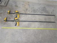 2 dewalt clamps