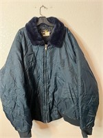 Vintage Sherpa Collar Law Pro Jacket