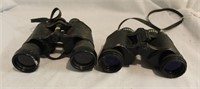 2 Sets of Binoculars: Focal 8x35 Kmart &(See Desc)
