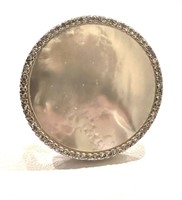 Sterling Silver Mother Of Pearl Design Ring