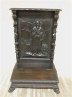 Saint Jerome and the Lion Carved Altar Stand.