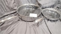 Copper Chef Pans with lids