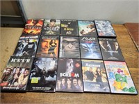 15 DVD's