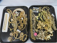 2 TRAYS OF FASHION JEWELLRY *SEE BELOW*